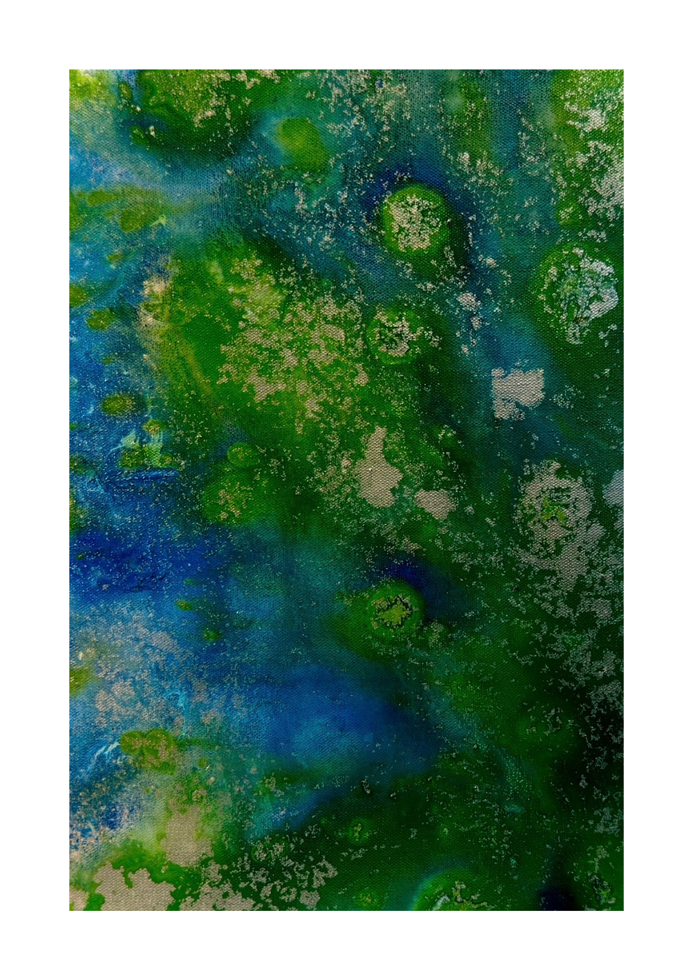 Print Exclusivo da Obra "Quando a terra volta a respirar"